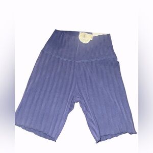 Aerie Ribbed Blue Bike Shorts
Size Small
Brand New with Tags